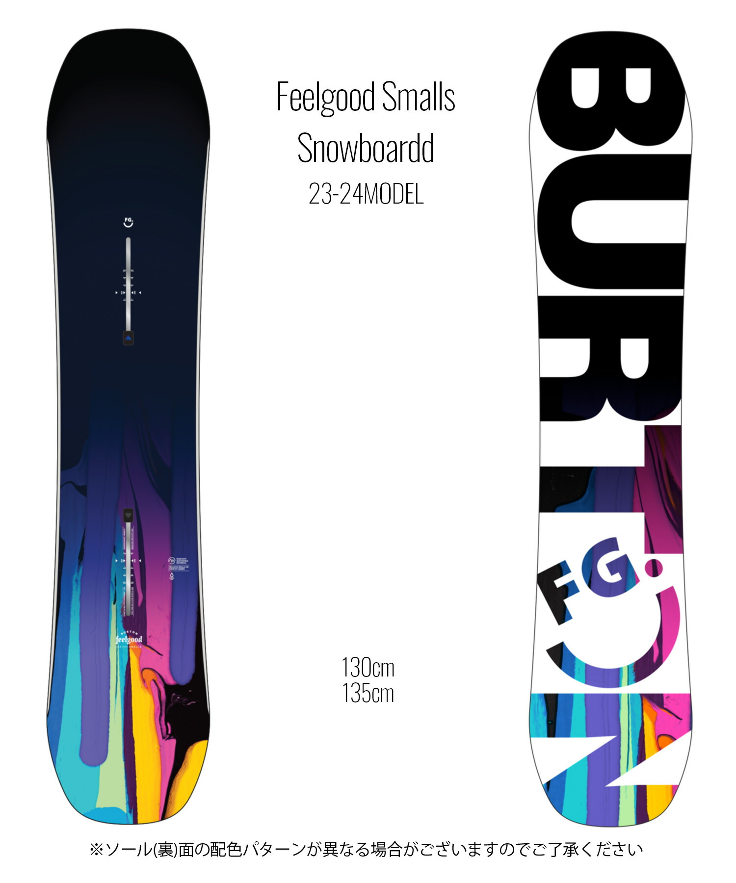 楽天市場】BURTON バートン スノーボード 板 キッズ Kids' Feelgood