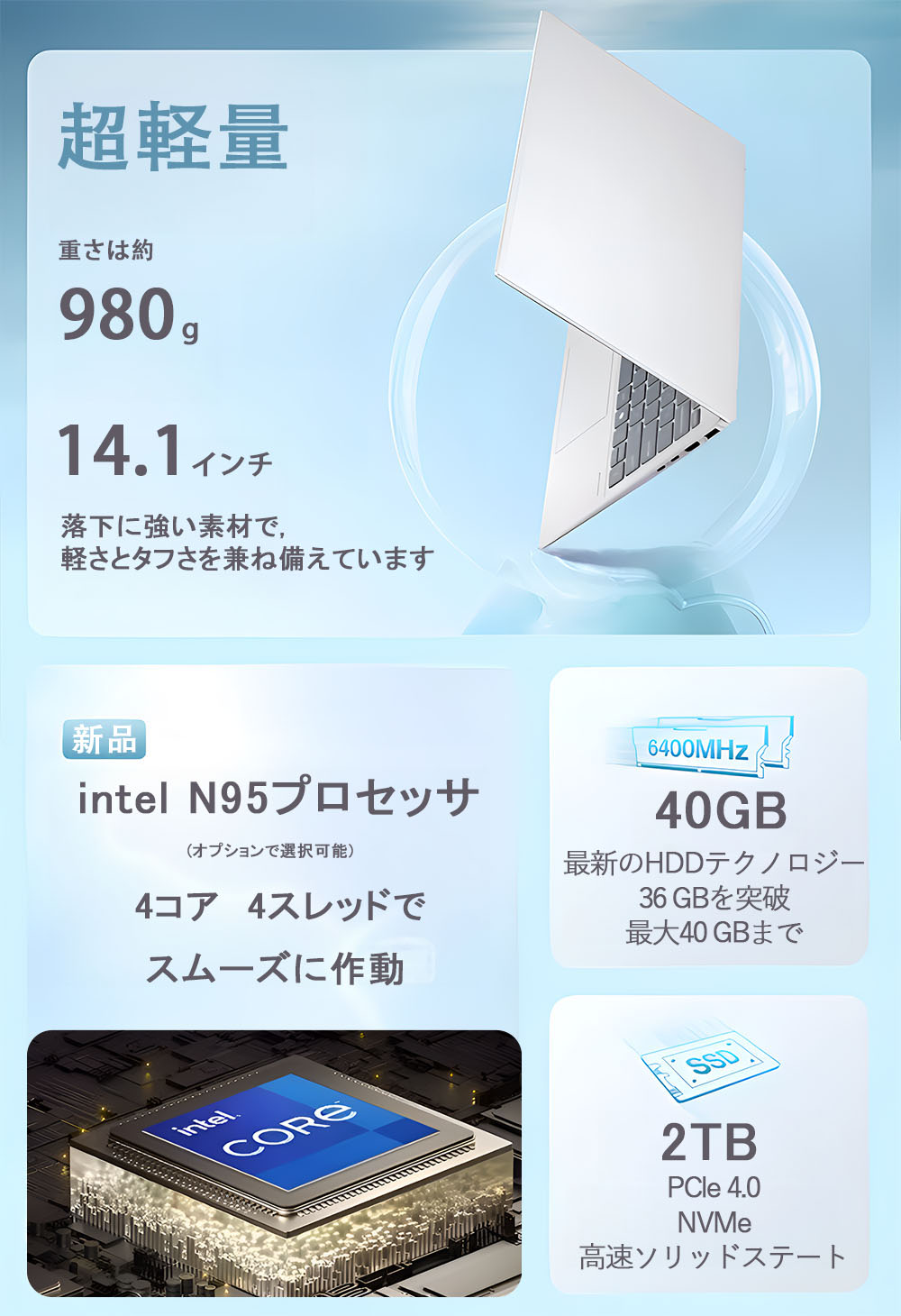 楽天市場】【新品】ノートパソコン パソコン 第13世代CPU搭載