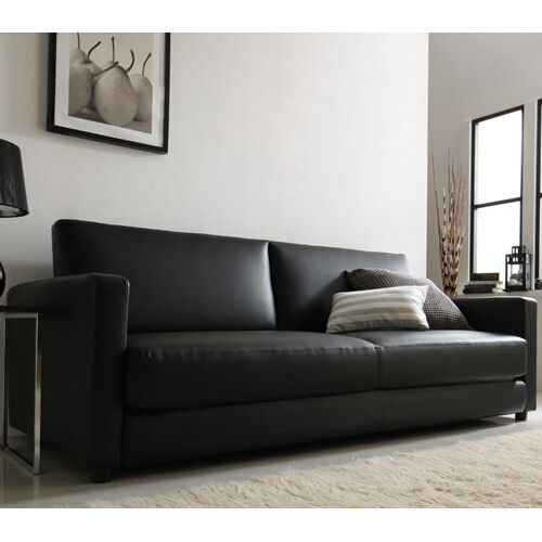 楽天市場】ソファ ソファー 2人掛け ソファベッド ブラック ブラウン