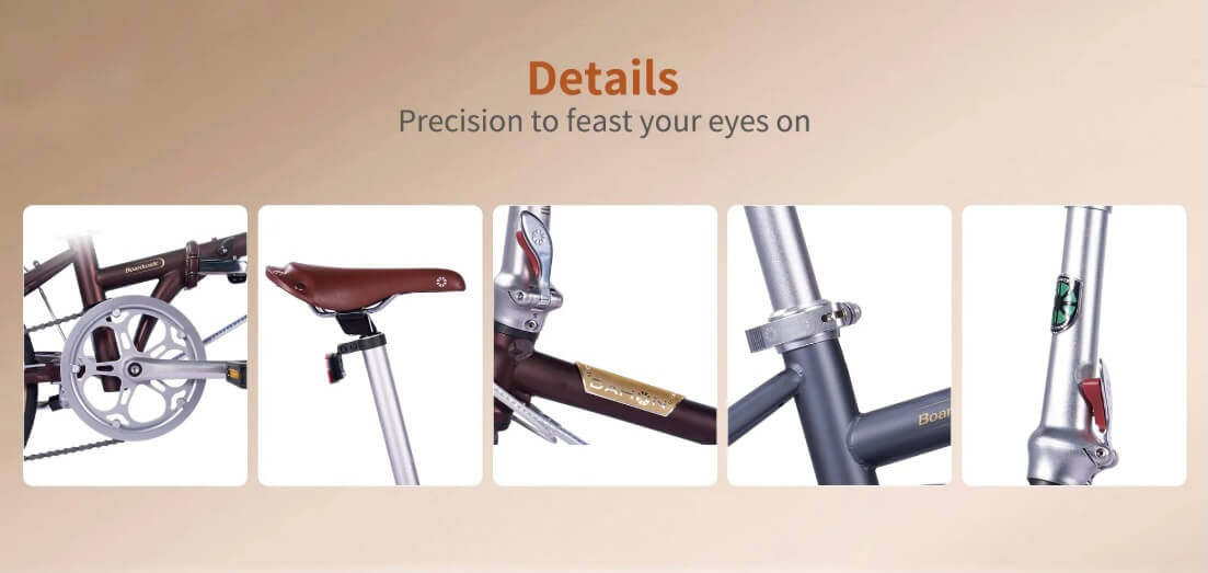 2025 Dahon BOARDWALK D7 7 Speed Folding Bike, 20