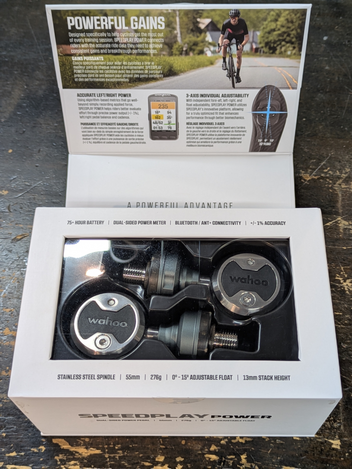 WAHOO】SPEEDPLAYユーザー必見のパワーメーター！【ペダル型パワー