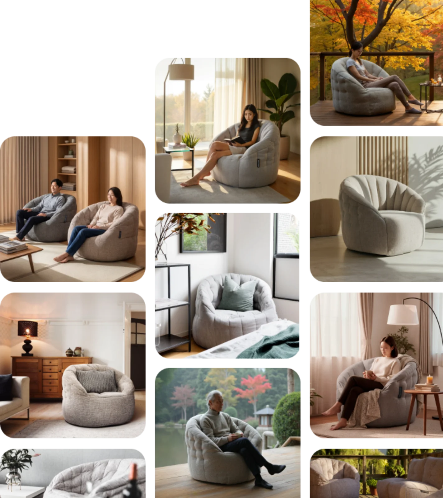 バタフライソファ - ひとり時間を上質に | 【公式】アンビエントラウンジ