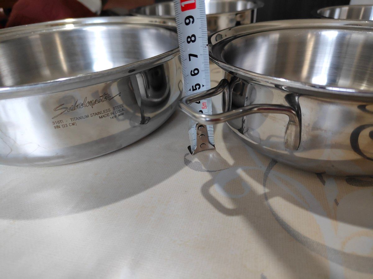サラダマスター 2つ ステンレス鍋｜Yahoo!フリマ（旧PayPayフリマ）