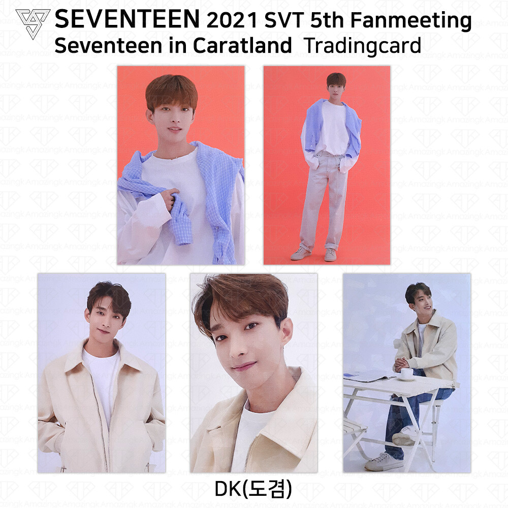 2021 SVT 5th Fan Meeting SEVENTEEN in Caratland Trading Card