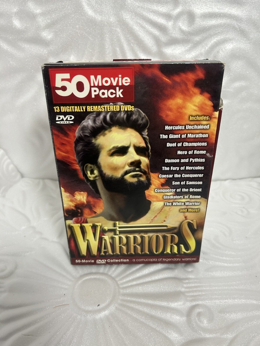 Warriors - 50 Movie MegaPack (DVD, 2006, 13-Disc Set) 826831070223