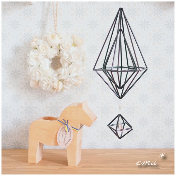 受注製作◇《送料込》himmeli*ヒンメリ サンキャッチャー - emu*北欧