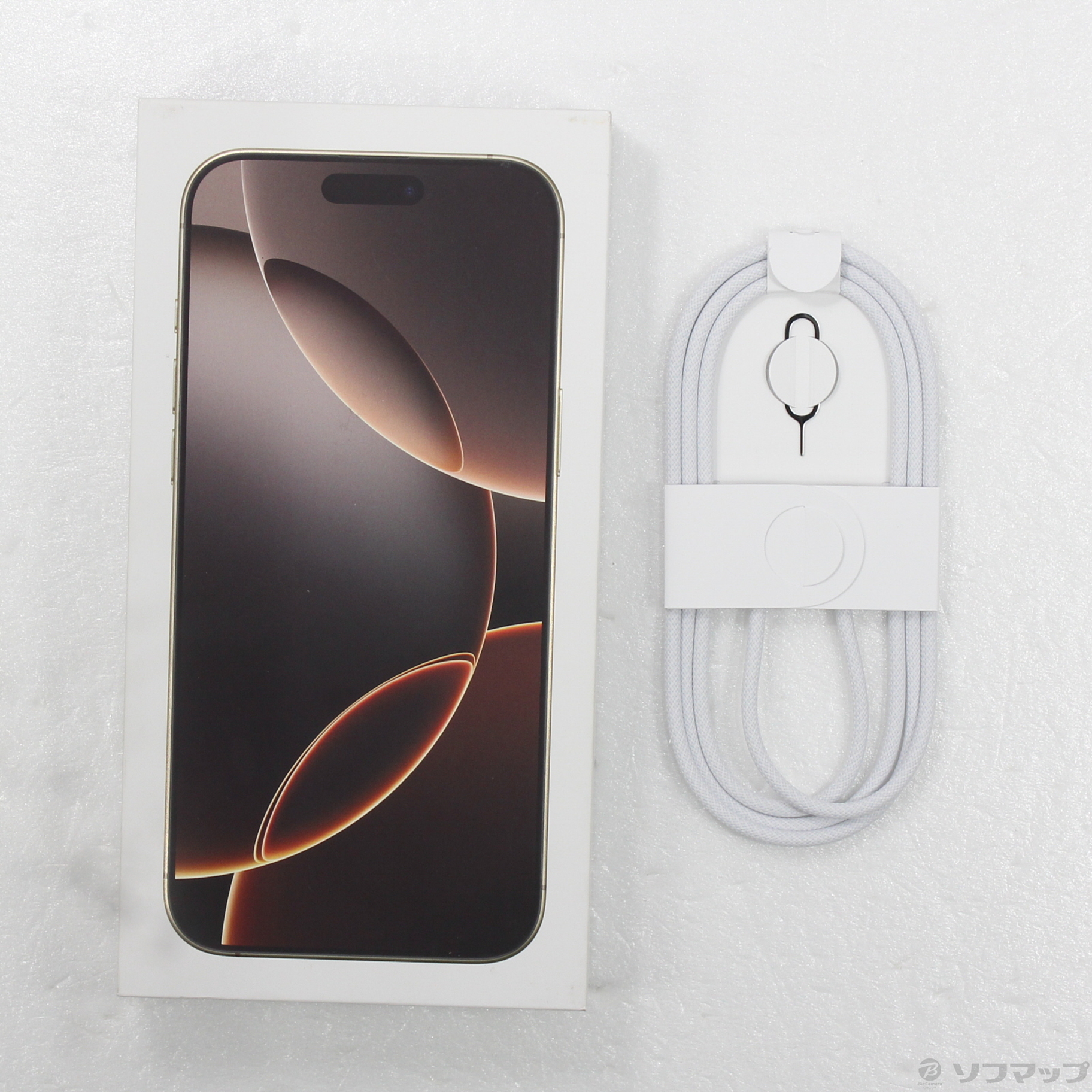 中古】セール対象品 iPhone16 Pro Max 256GB デザートチタニウム