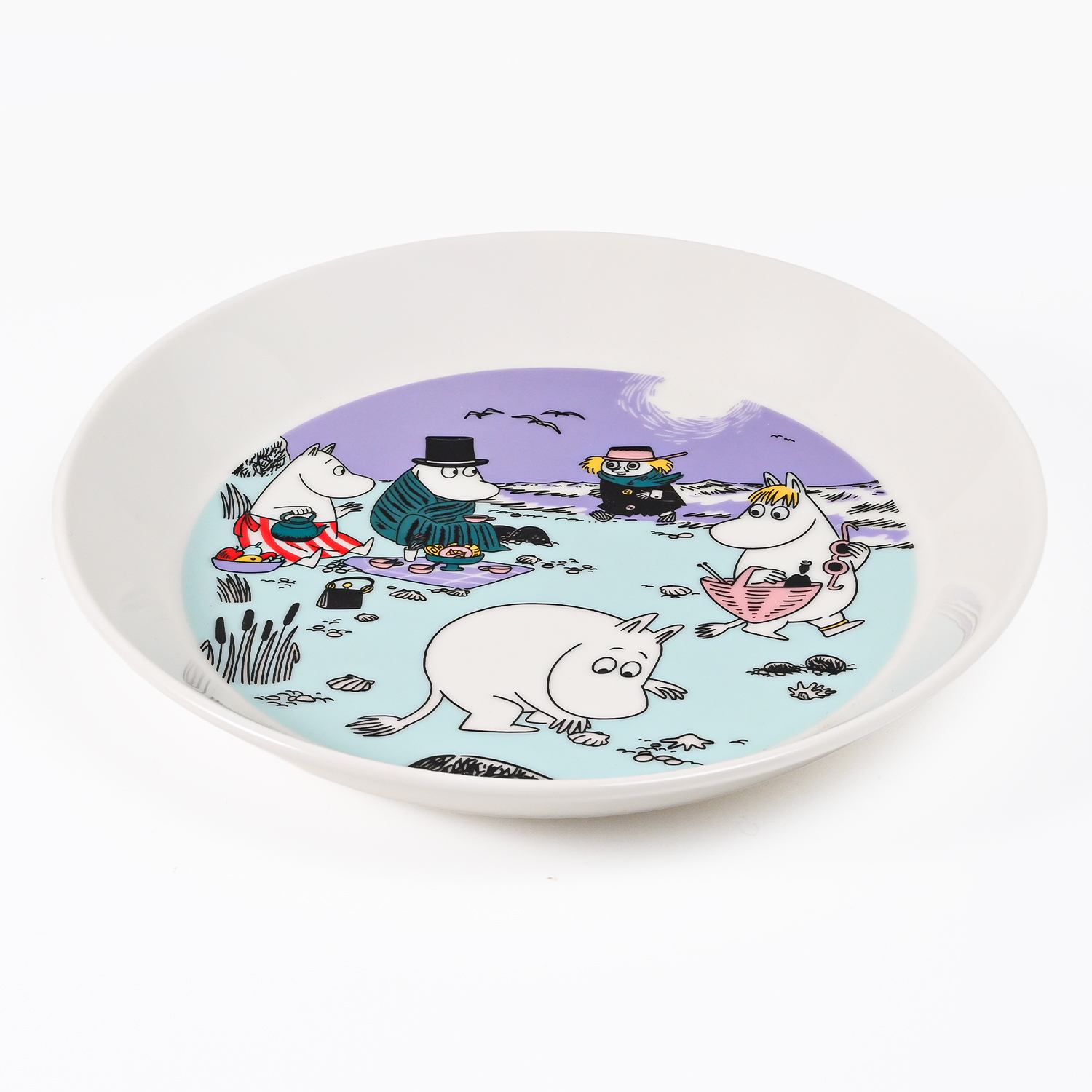 アラビア ARABIA プレート 19cm 2025年 サマー 夏限定 ムーミン