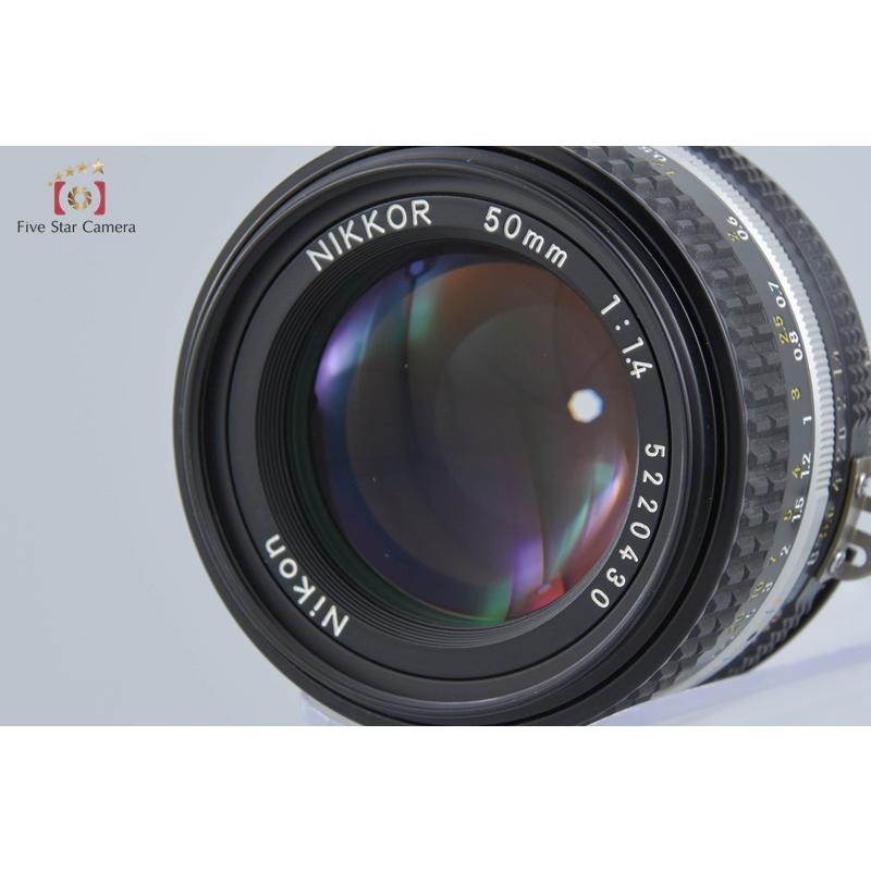 ニコン（Nikon） 【中古】Nikon Ai-S NIKKOR 50mm f/1.4 : 中古カメラ
