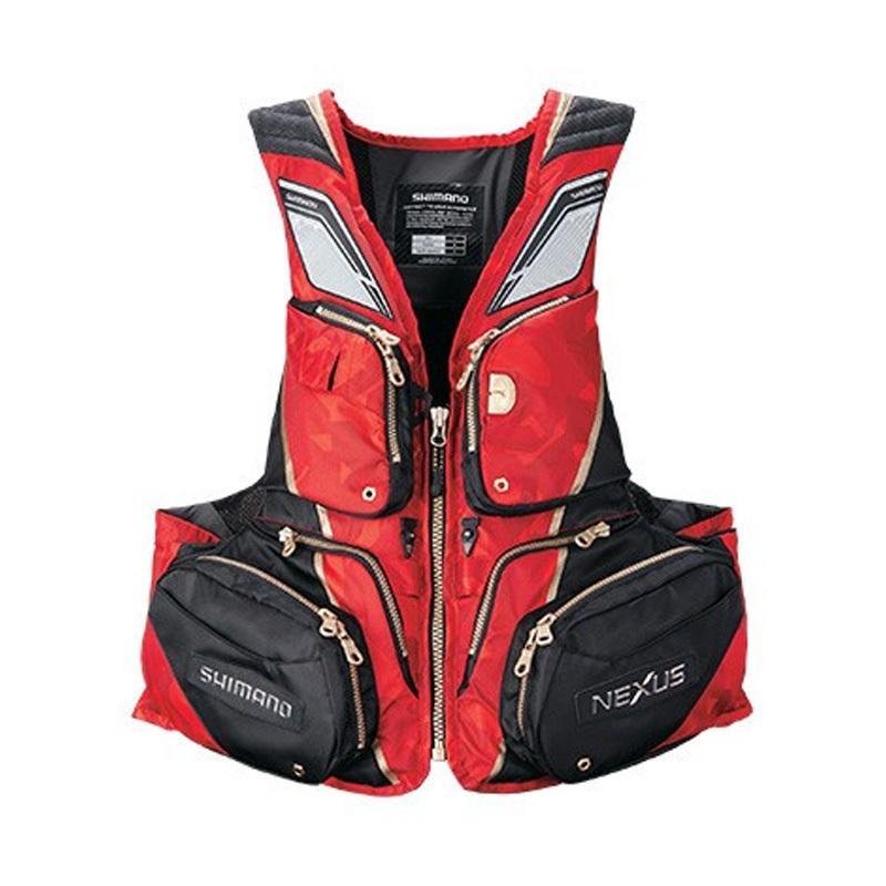 シマノ（SHIMANO） VF-121T レッド 2XLサイズ ネクサス フローティング