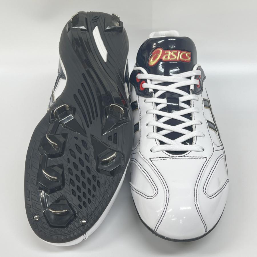 ASICS（アシックス） 【サイズ交換送料無料】ホワイト×ネイビー 野球