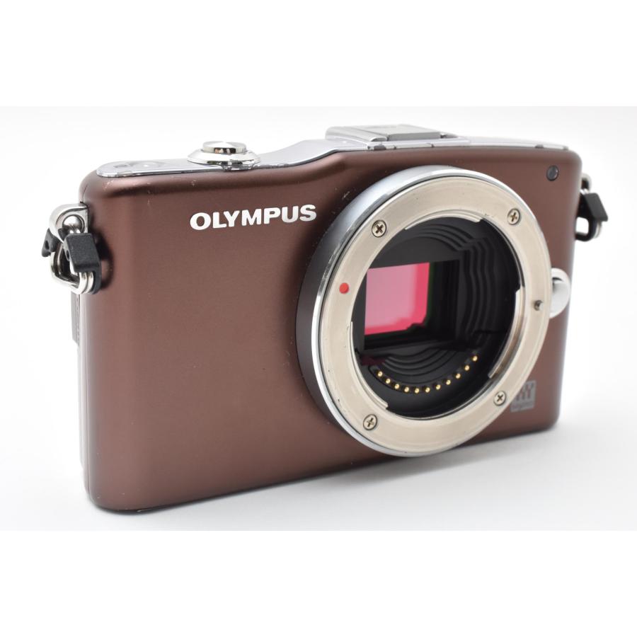 オリンパス（OLYMPUS） Olympus PEN mini E-PM1 ブラウン ボディ 1230