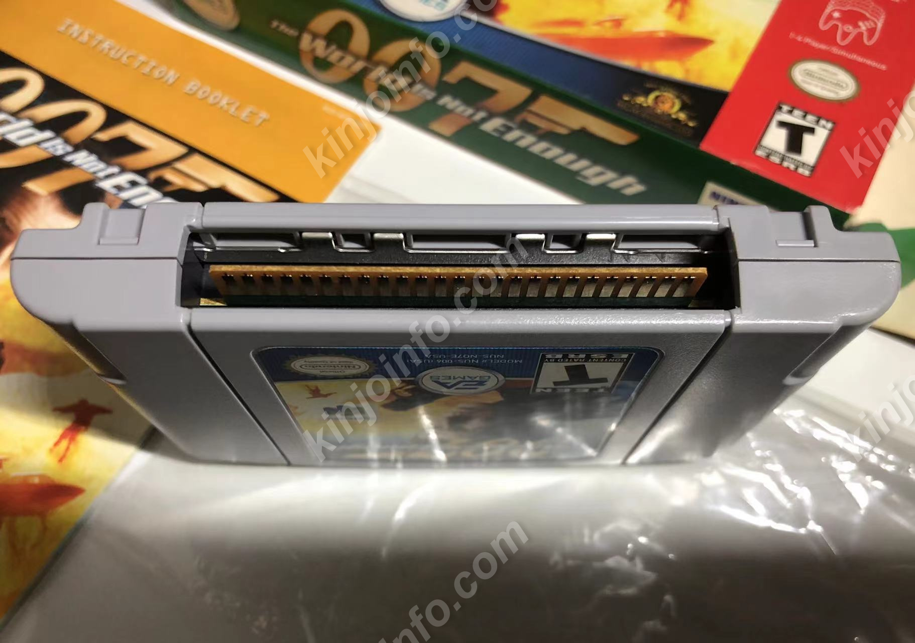 007 : The World Is Not Enough【中古美品・N64北米版】 / kinjoinfo