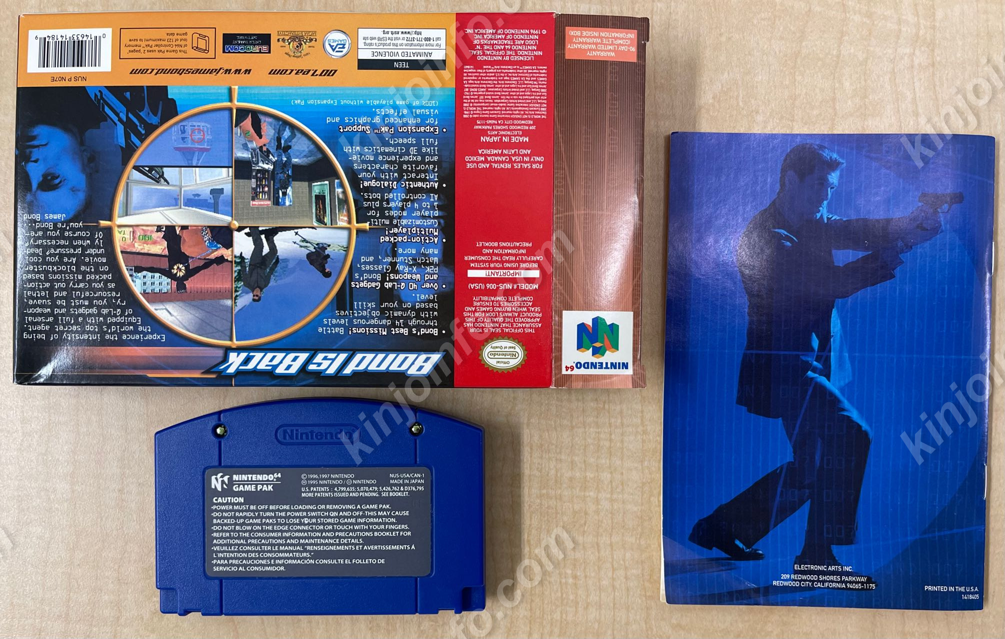 The World Is Not Enough【中古美品・N64北米版】