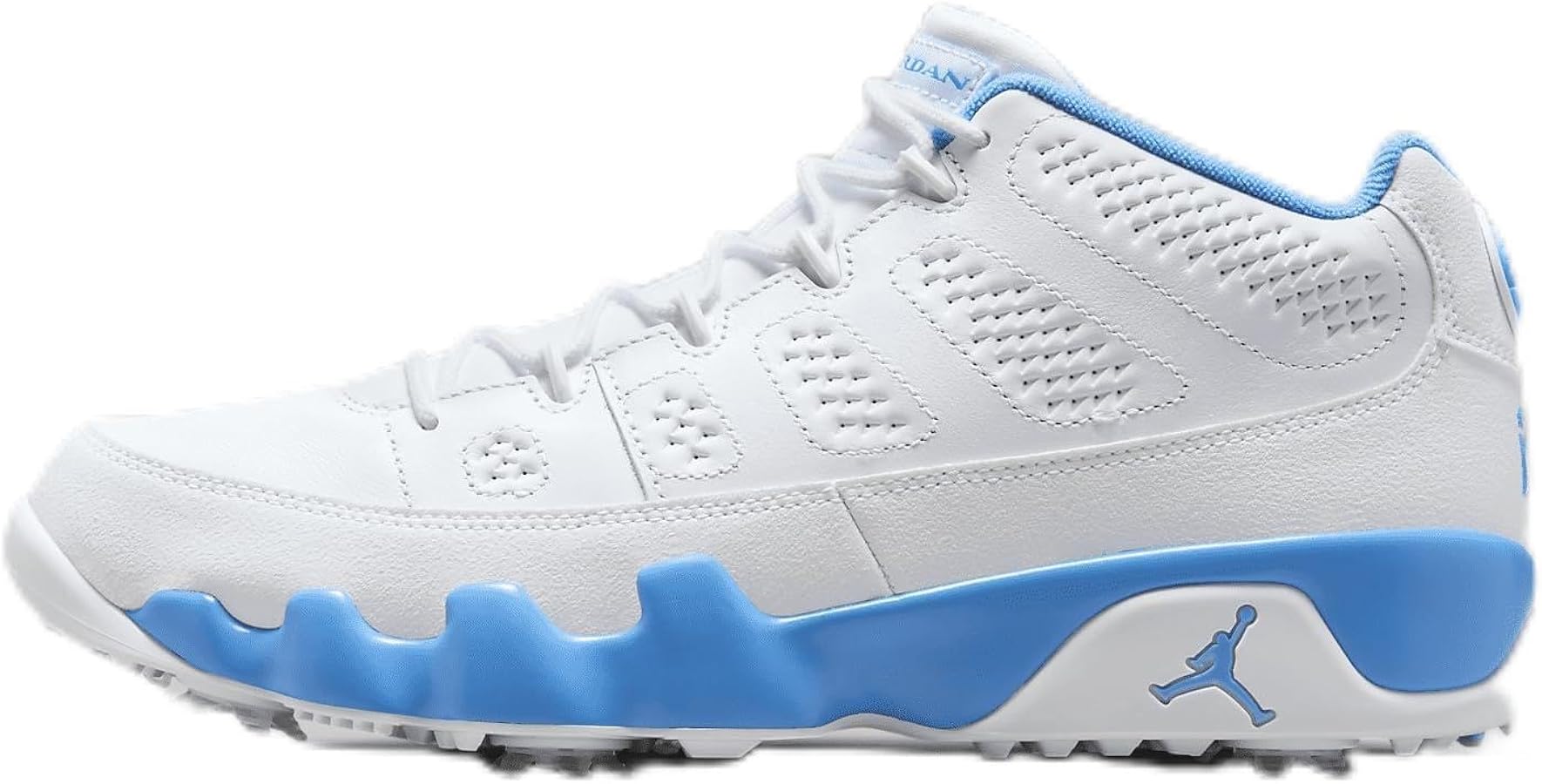 Amazon.com | Air Jordan 9 G Golf Shoes (FJ5934-101, White/White