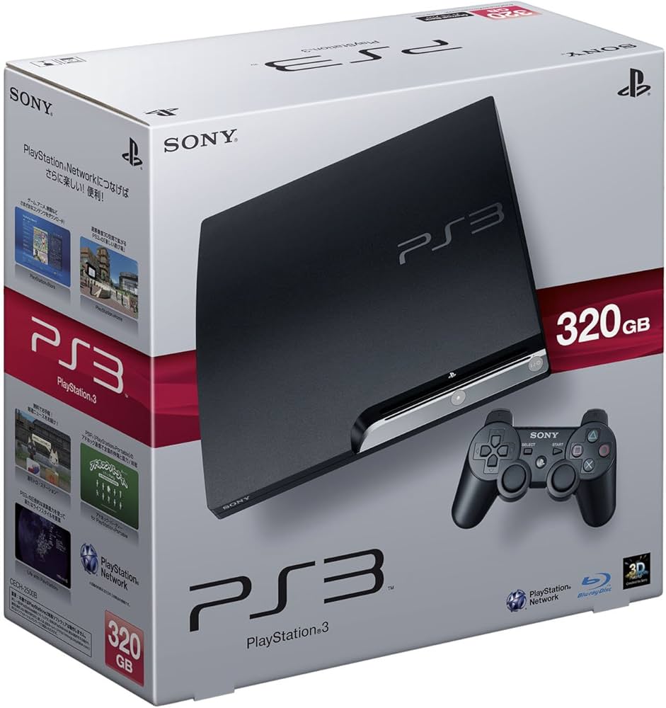 Amazon | PlayStation 3 (320GB) チャコール・ブラック (CECH-2500B
