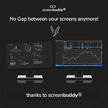 Amazon | モニター間のすき間』を無くす、スクリーンコネクター