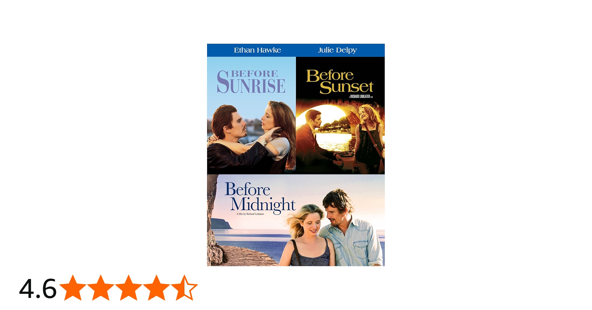 Amazon.co.jp: ビフォア・サンライズ/サンセット/ミッドナイト