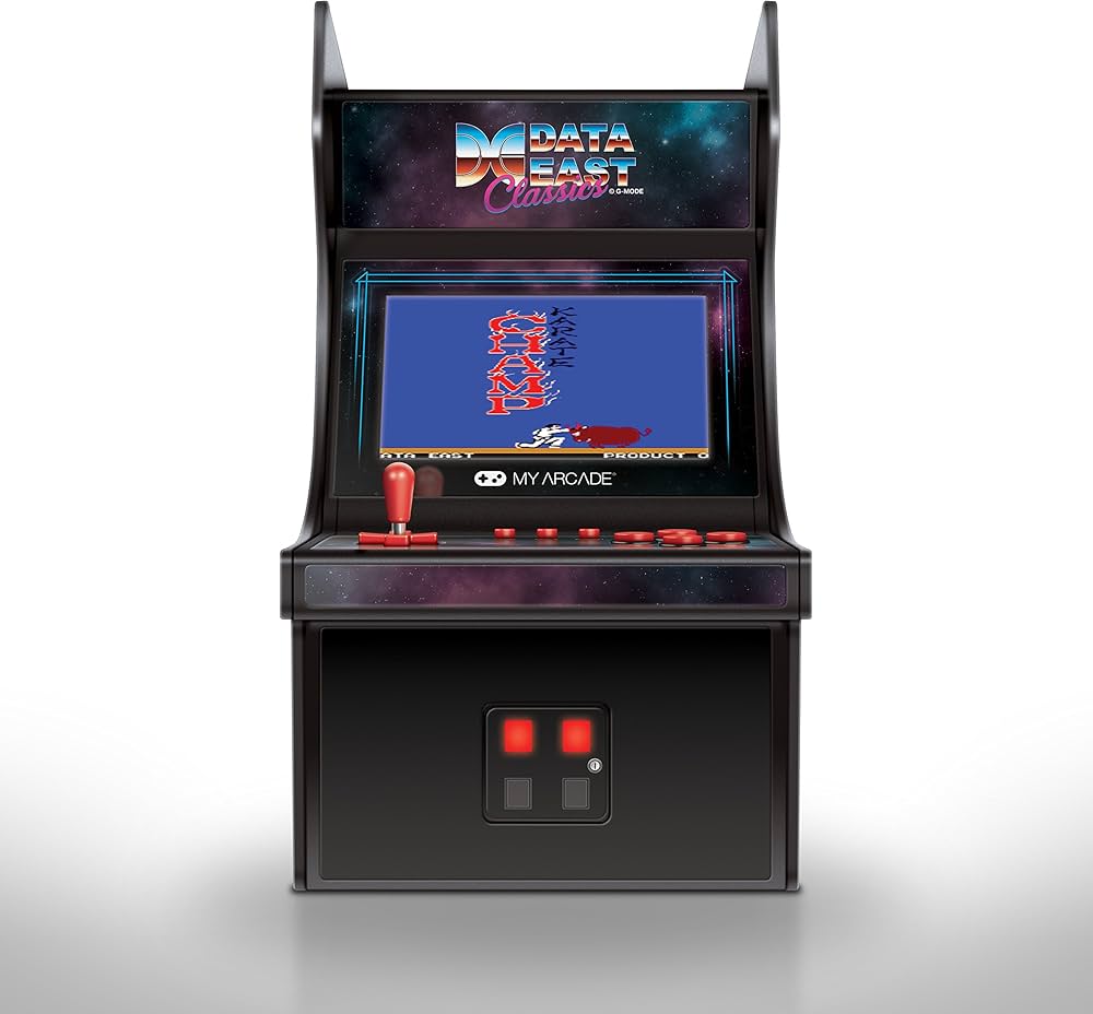 MY ARCADE Data East Classics Mini Player, 10 Inch Mini Arcade