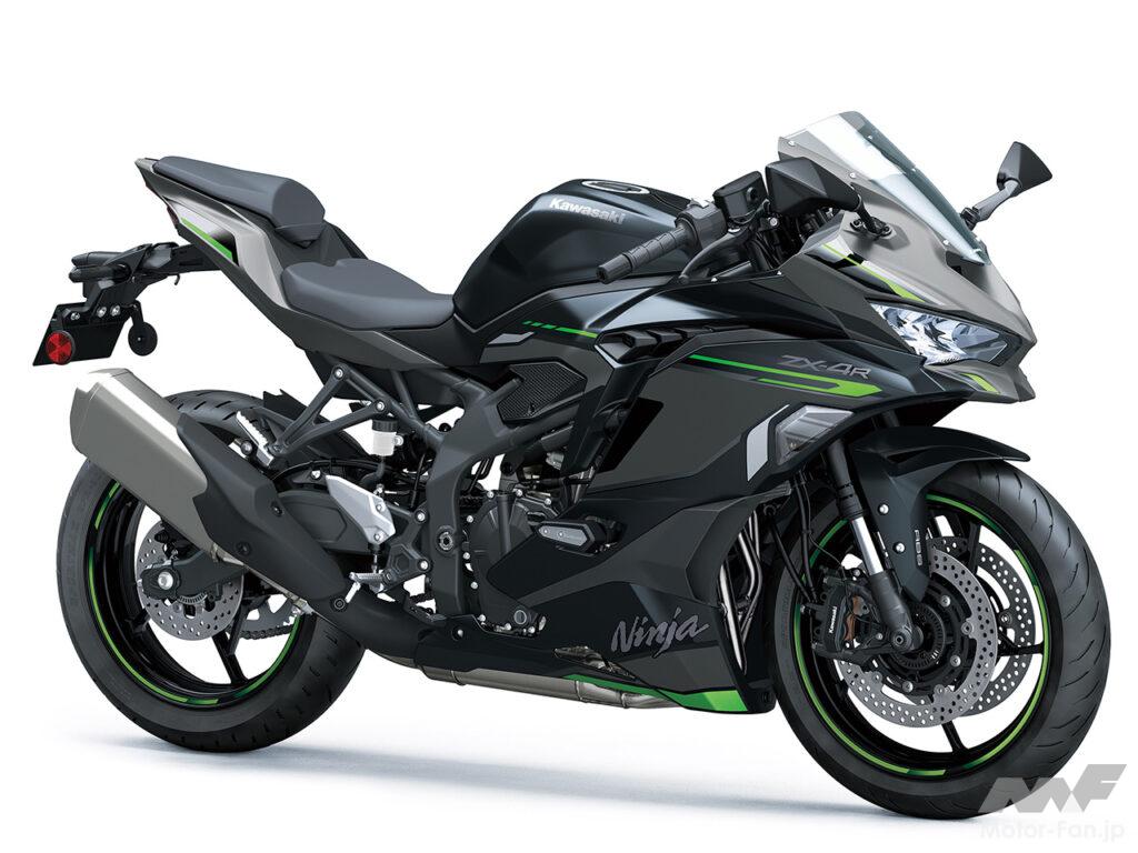 4気筒、399cc、77馬力！「ニンジャ ZX-4RR KRT EDITION／ニンジャ ZX