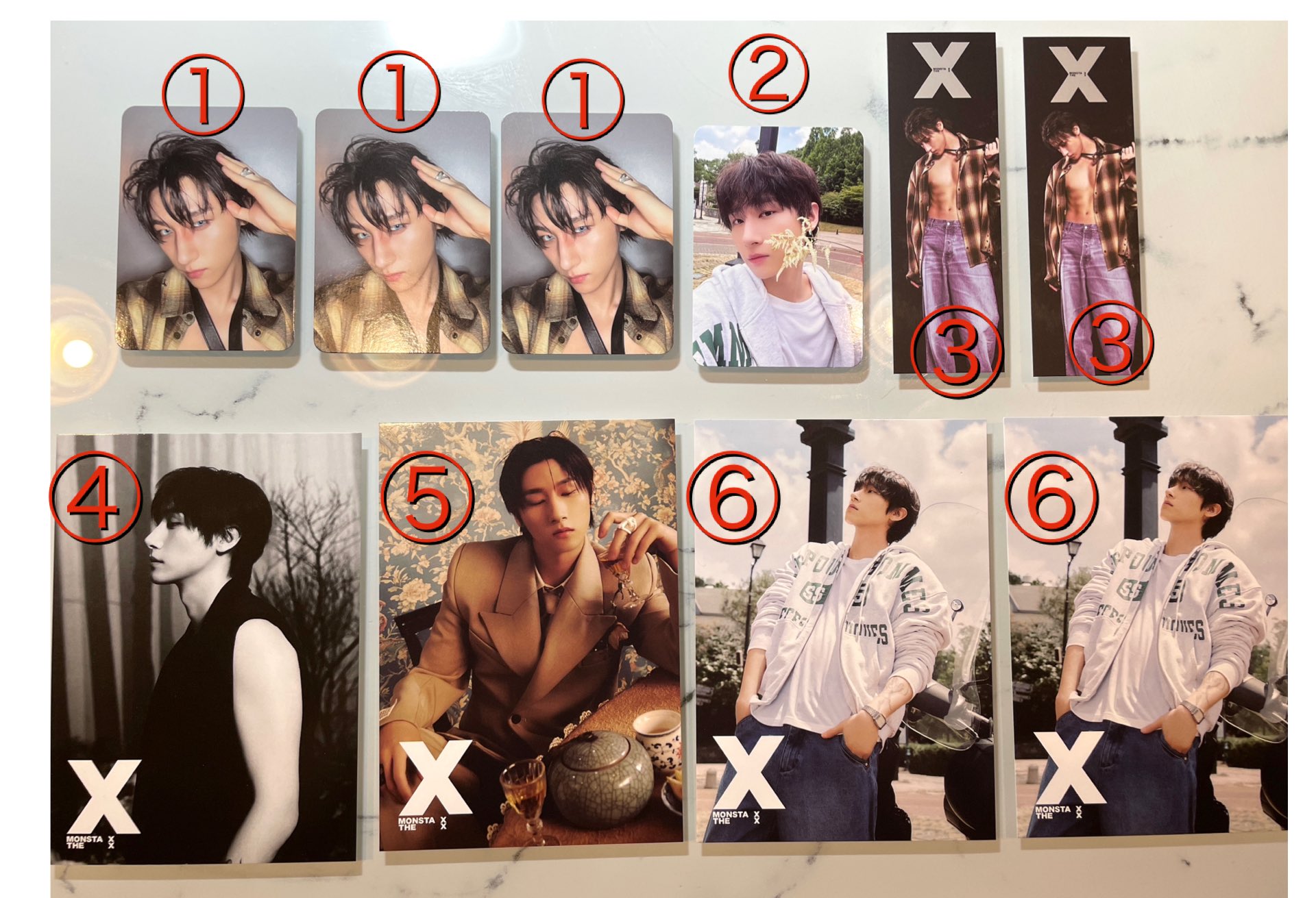 MONSTA X THE X 特典トレカ I.M チャンギュン 7枚セット MONSTA X THE