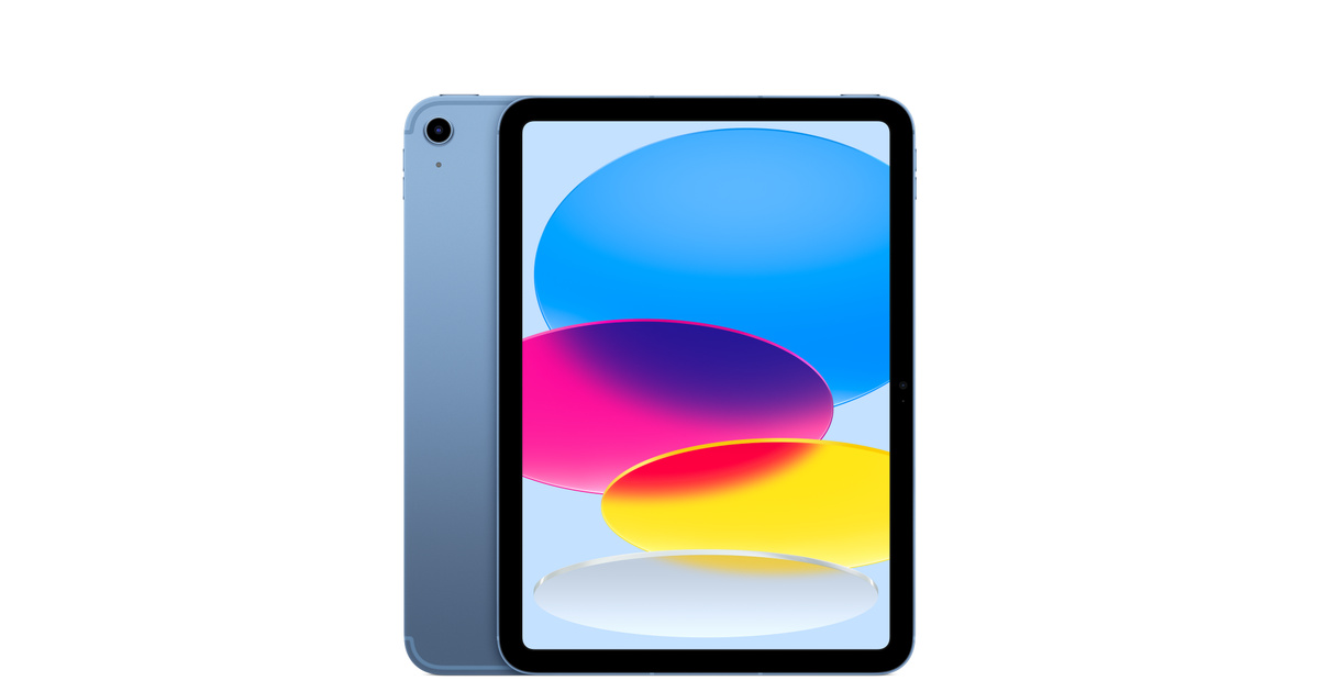 iPad Wi-Fi + Cellular 64GB - ブルー（第10世代）[整備済製品
