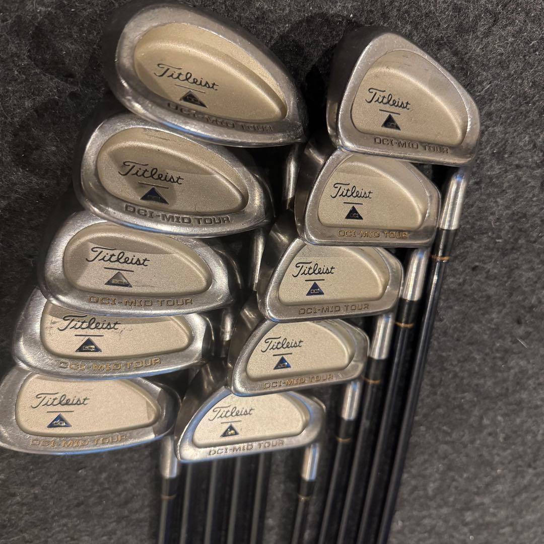 Titleist タイトリスト DCI-MID TOUR アイアンセット10本 Yahoo!オークション -「dci―mid」の落札相場・落札価格