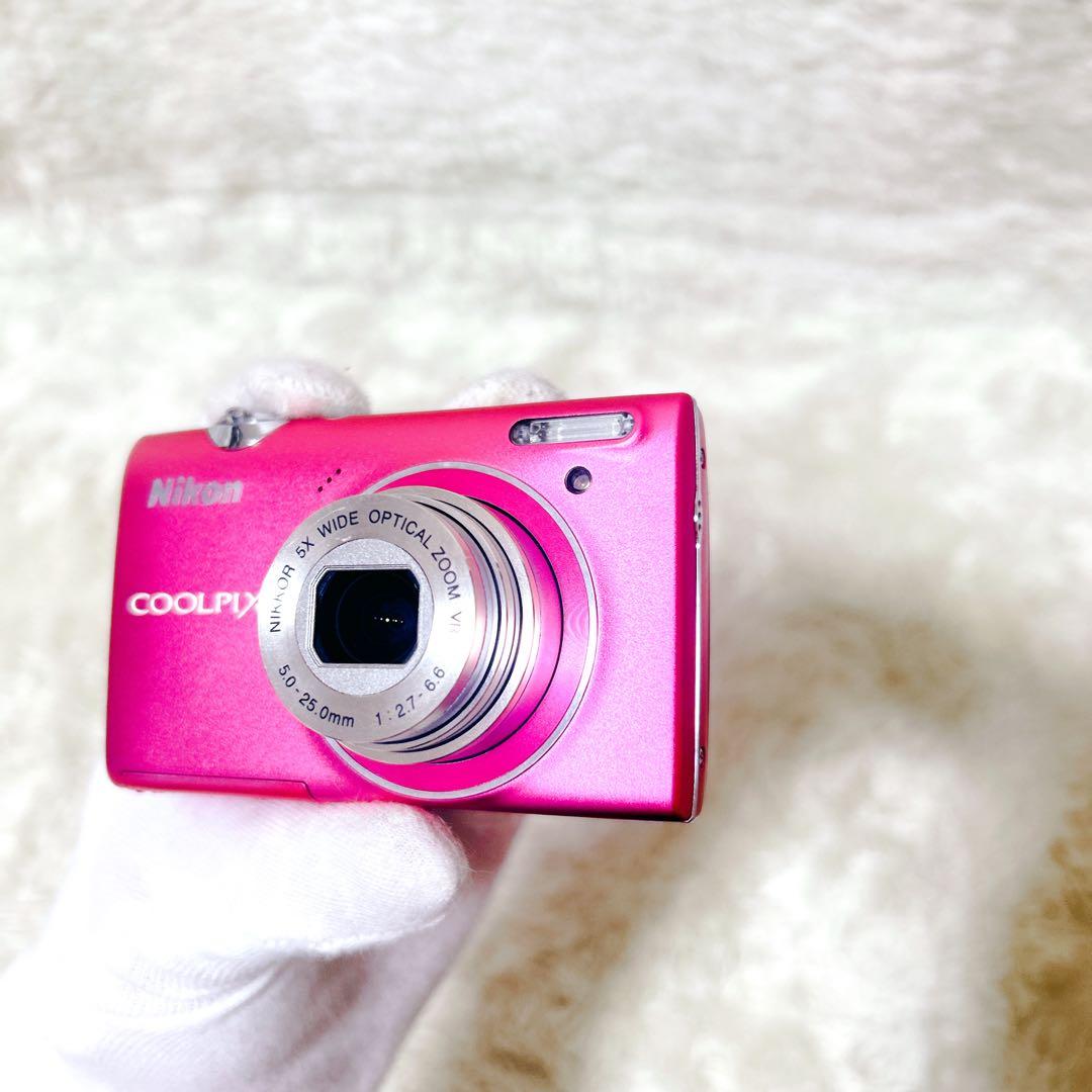 極美品】 Nikon COOLPIX S5100 ピンク 5倍光学ズーム - メルカリ