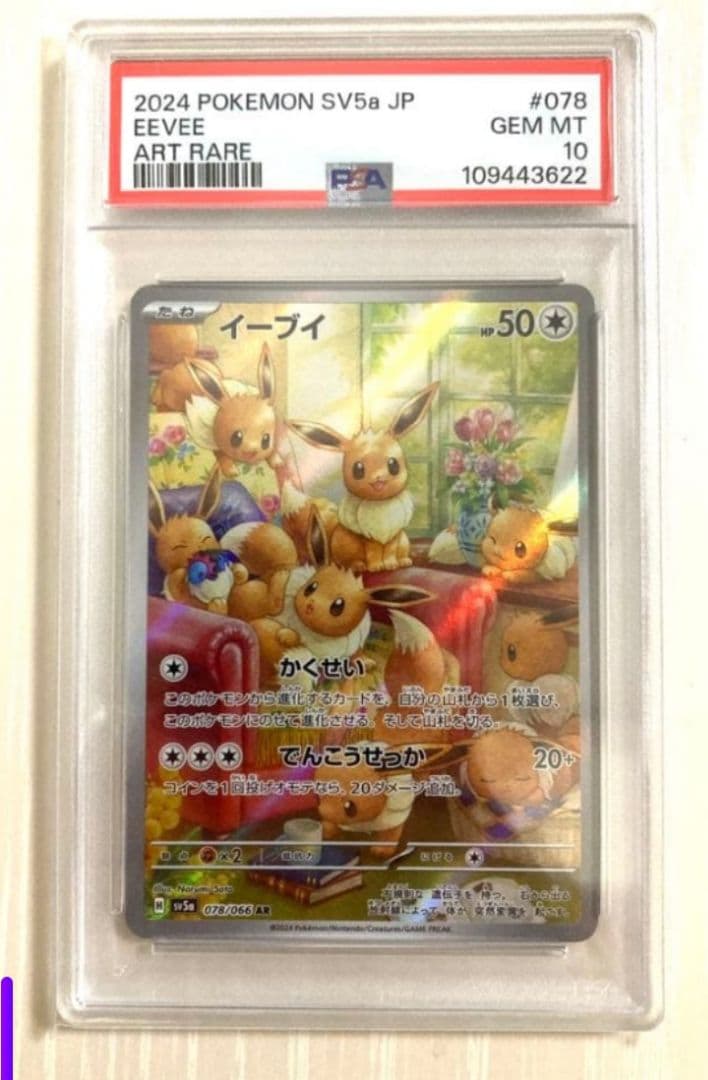 【PSA10】イーブイ AR クリムゾンヘイズ ポケモンカード PSA10 イーブイ AR クリムゾンヘイズ ポケモンカード 【公式通販】