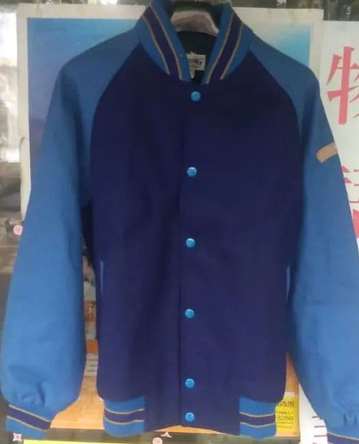 SPALDING グランドジャンバー　ブルー　日本製　デッドストック　サイズＭ Lot 2181 N-1 Blue Jungle Cloth (U.S.NAVY)