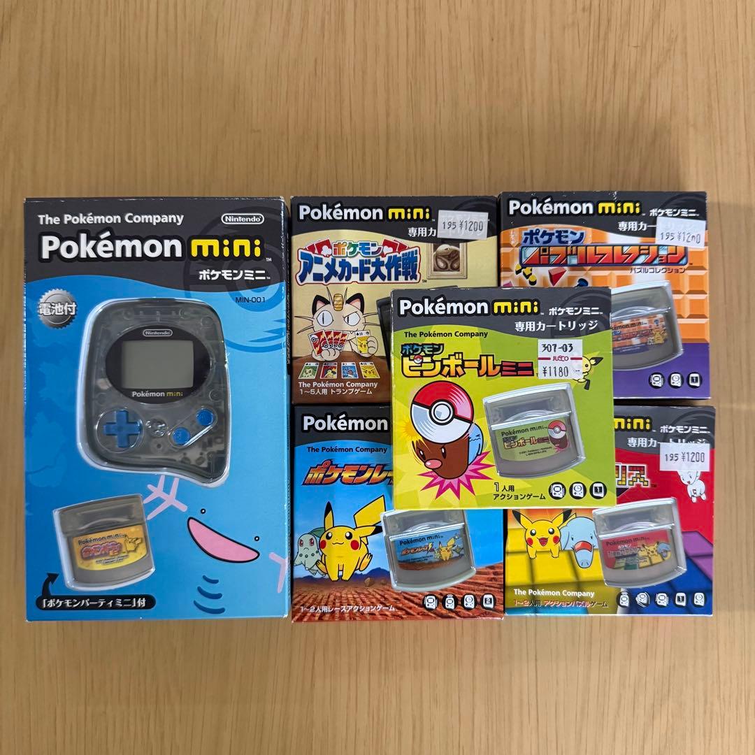 a*8様 任天堂 ポケモンミニ ウパーブルー 「ポケモンパーティミニ」付、ソフト Amazon.co.jp: pokemon mini : Toys & Games