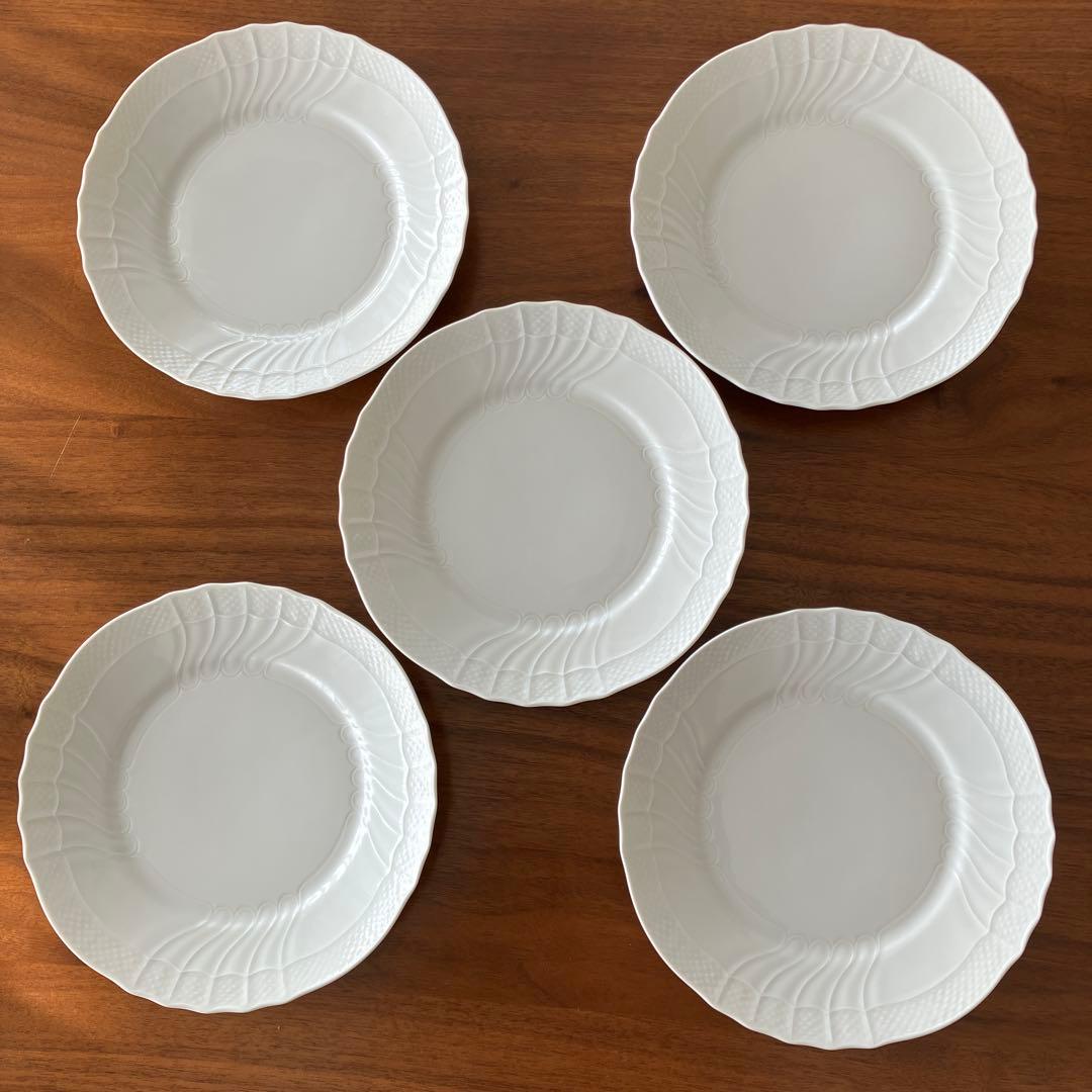 リチャードジノリ　ベッキオホワイト20センチ皿 VECCHIO GINORI ジノリ1735／リチャードジノリ ベッキオホワイト