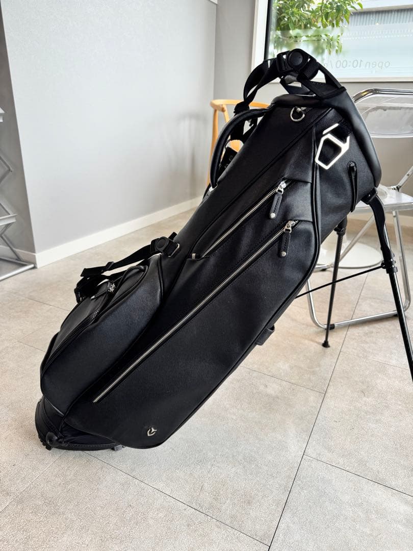 美品Vessel スタンドバッグ ブラック　キャディバッグ VESSEL ベゼル 正規品 Player 4.0 Stand Bag スタンドバッグ キャディ