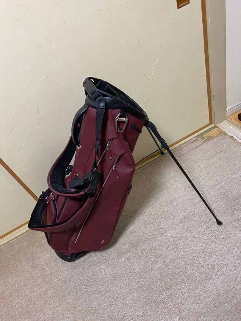 VESSEL VLS LUX スタンド式キャディバッグ VESSEL×St ANDREWS】7.5型VLS Luxスタンド式キャディバッグ (46インチ