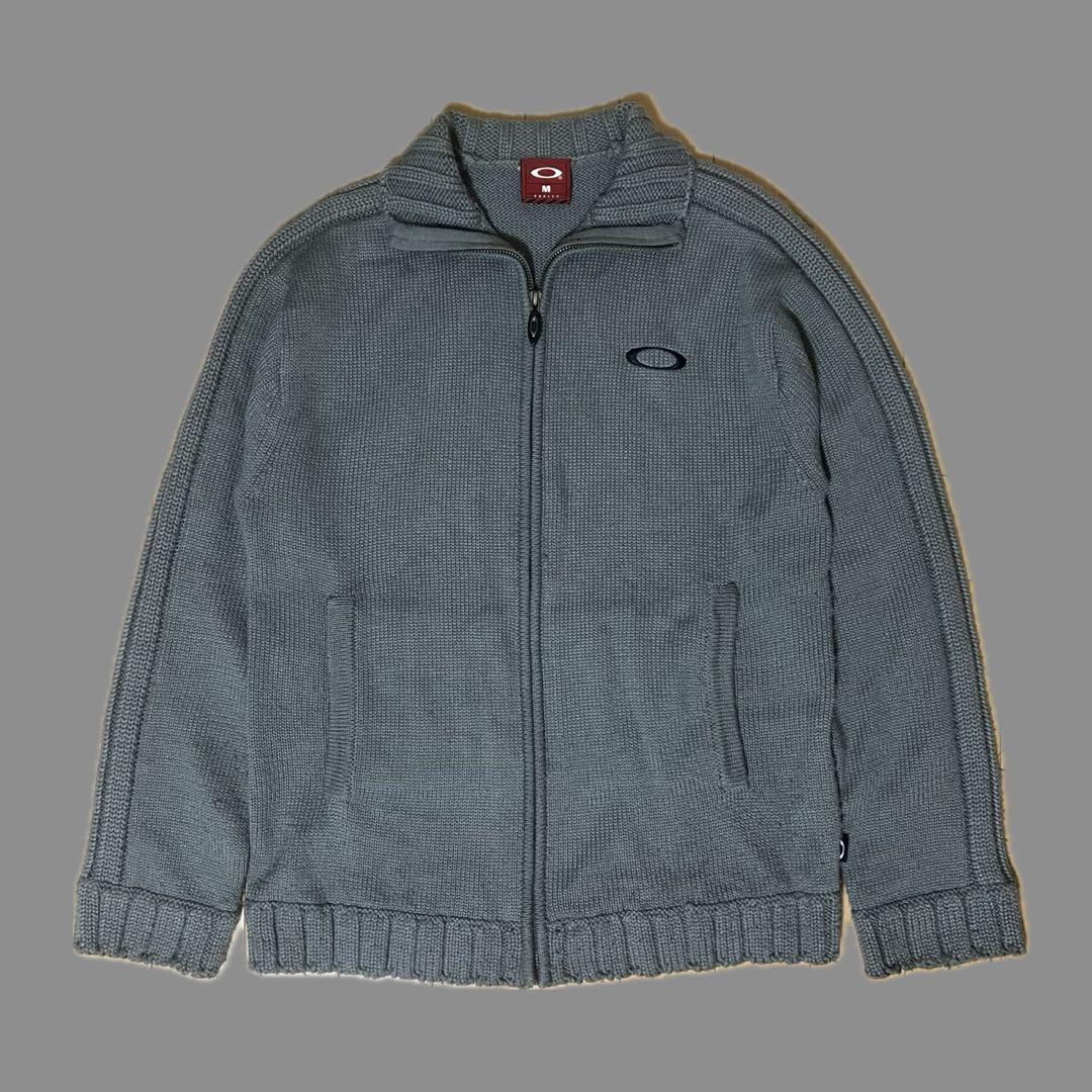 90s Oakley 赤タグ ドライバーズニット ニットジャケット アーカイブ