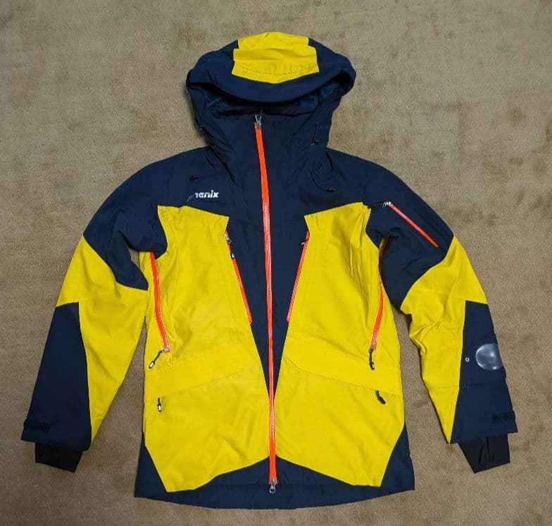 フェニックス Phenix スキーウェア ジャケット メンズ イエロー×ネイビー フェニックス Phenix スキーウェア ジャケット メンズ イエロー