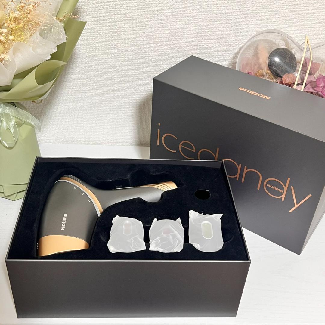 【未使用】Notime icedandy SKB-2108 脱毛器 ◎◎ Notime ノータイム icedandy アイスダンディ 家庭用光脱毛器 SKB
