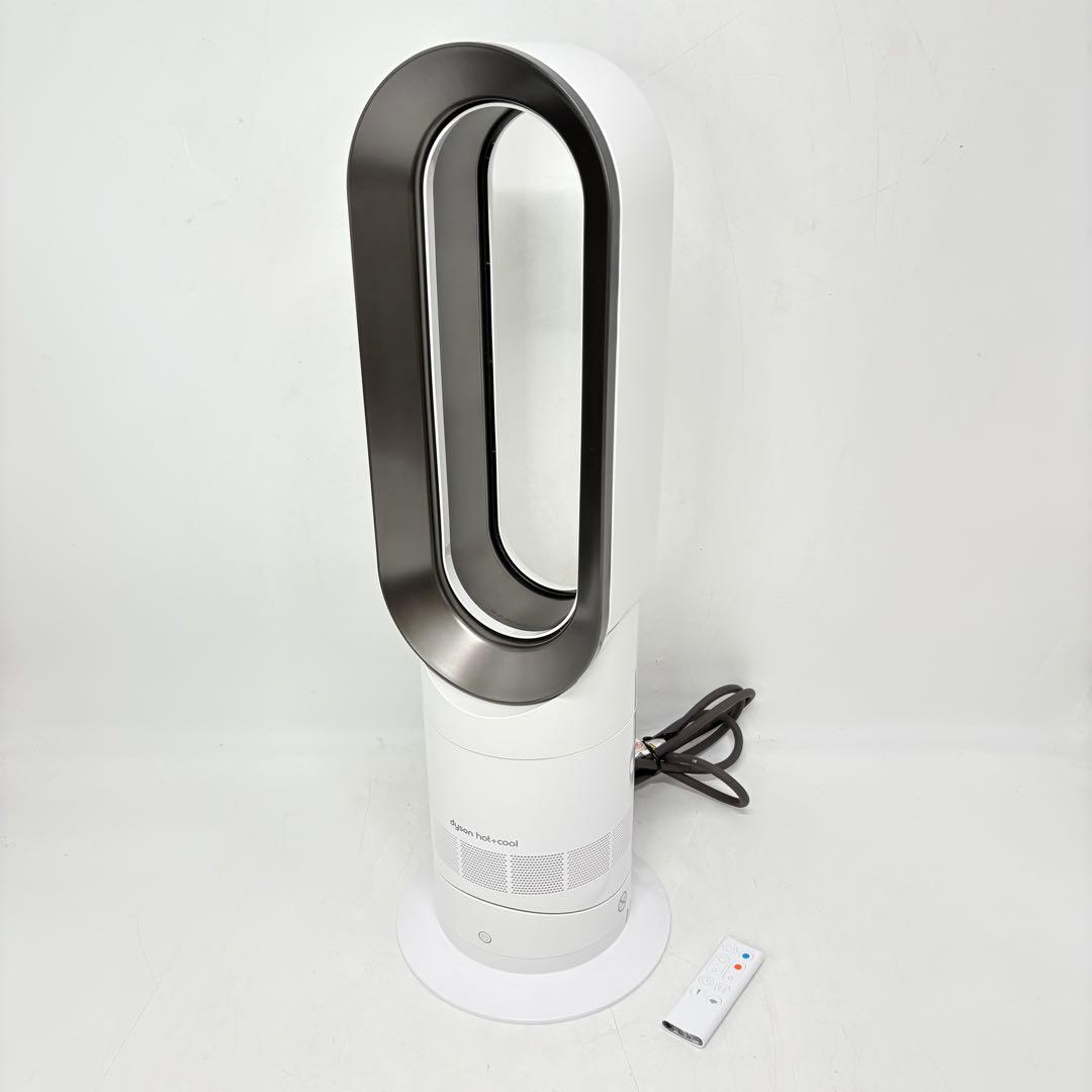 【美品】dyson ダイソン AM09 hot+cool ホワイト2020年製 ダイソン Dyson Hot + Cool AM09WN N ファンヒーター 扇風機 ホワイト