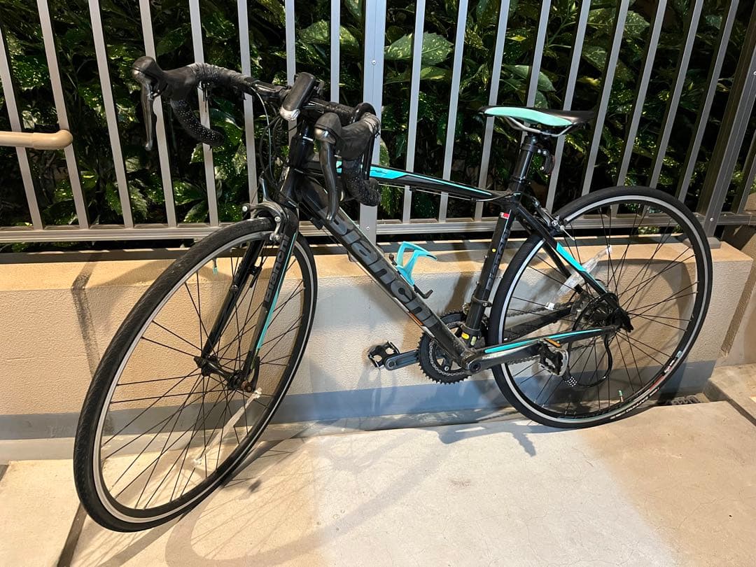 Bianchiロードバイク ブラック/ターコイズ BIANCHI ( ビアンキ ) クロスバイク C SPORT2 DISC ( C スポーツ2