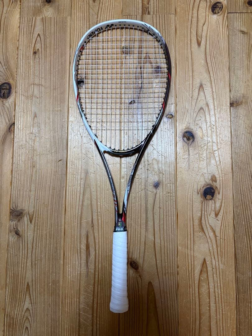 (最終値下げ‼️)[美品！！]ナノフォース8V YONEX NF8VR ナノフォース8Vレブ 軟式 ソフトテニスラケット