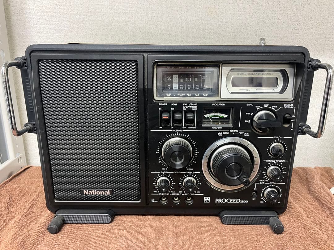 16ナショナル　プロシード　RF-2800 希少 National PROCEED 2800 RF-2800 ラジオ ナショナル プロシード